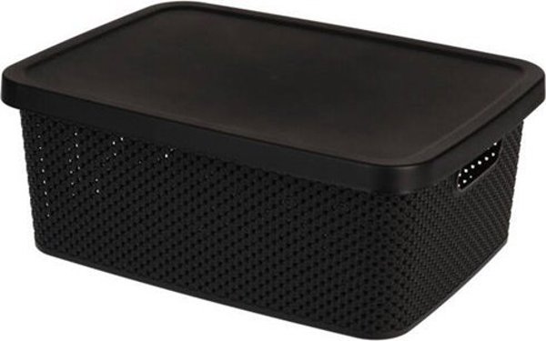Storage Solutions Πλαστικό δοχείο με καπάκι, 13 λίτρα