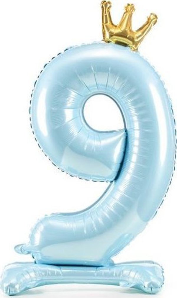 Μπαλόνι αλουμινίου 9 μπλε 84cm