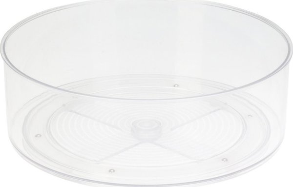 Storage Solutions Περιστρεφόμενος Οργανωτής Ψυγείου, Ψηλός, Διαφανής, Ø 23 εκ.
