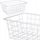 Storage Solutions Μεταλλικό καλάθι για φρούτα, γκρι, 24 x 18 x 10 cm