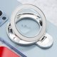 Skrzynkazdrewna Βάση Smartphone Circle Mirror - Αυτοκόλλητη - Ασημί
