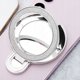 Skrzynkazdrewna Βάση Smartphone Circle Mirror - Αυτοκόλλητη - Ασημί