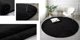 Strado Στρογγυλό χαλί Rabbit Strado 180x180 Μαύρο (Black) πολυλειτουργικό
