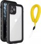 Strado Αδιάβροχη Θήκη + λουράκι για Apple iPhone 12 Mini (Μαύρο) καθολική