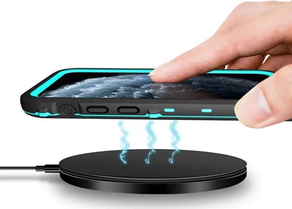 Strado Αδιάβροχη Θήκη + λουράκι για Apple iPhone 12 Mini (Μαύρο) καθολική