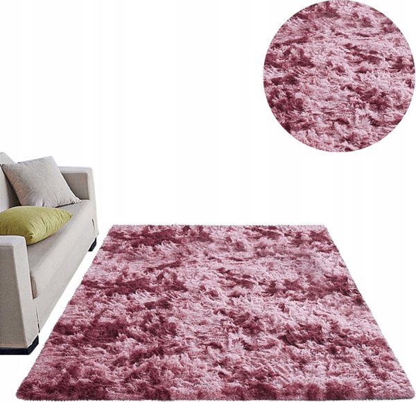 Strado Χαλί Ombre Shaggy Strado 200x250 OmbreRed (Κόκκινο) καθολικό