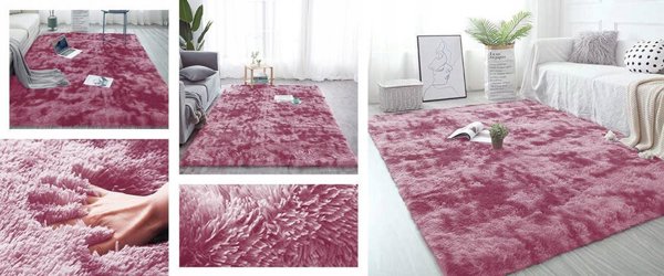Strado Χαλί Ombre Shaggy Strado 200x250 OmbreRed (Κόκκινο) καθολικό