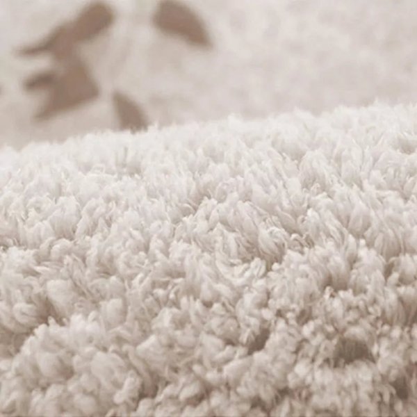 Strado Χαλί Alpaca 140x200cm από Πολυεστέρα Μπεζ - Ορθογώνιο Ανθεκτικό Χαλί