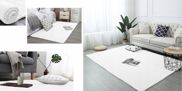 Strado Χαλί Δωματίου Rabbit Λευκό, Διαστάσεις 200x250 cm