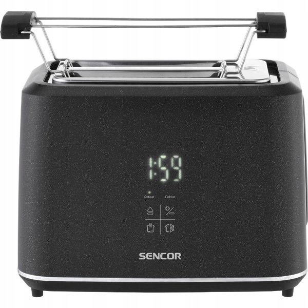 Sencor STS 0600BK Φρυγανιέρα 2 Θέσεων, Μαύρη