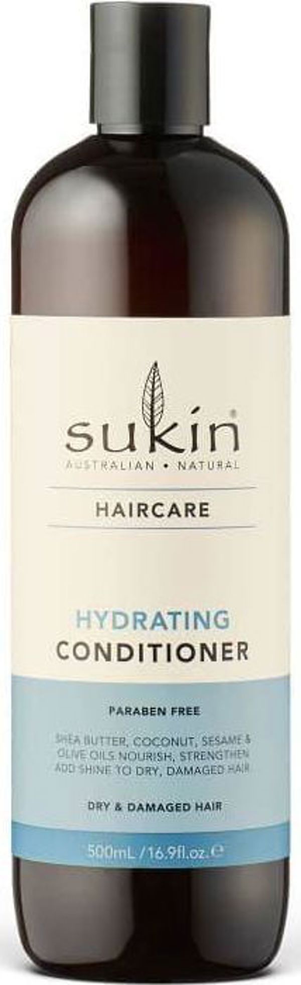 Sukin Ενυδατικό Conditioner Για Ξηρά & Κανονικά Μαλλιά, 500ml