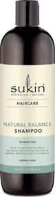 Sukin Natural Balance Σαμπουάν για Κανονικά Μαλλιά με Εκχυλίσματα Βοτάνων, 500ml