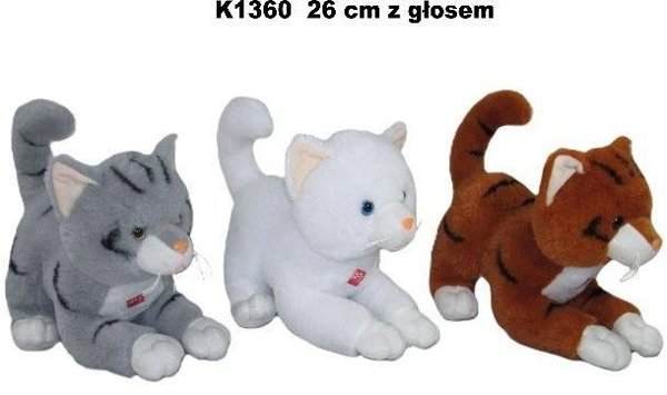 Γάτα γυαλιστερή 26cm MIX EDUKAMP