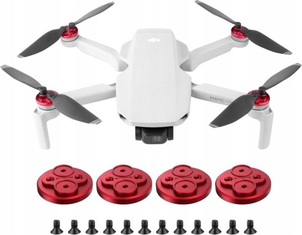 SunnyLife Καλύμματα Κινητήρων για DJI Mavic Mini 2 - Προστατευτικά από Αλουμίνιο (Σετ)