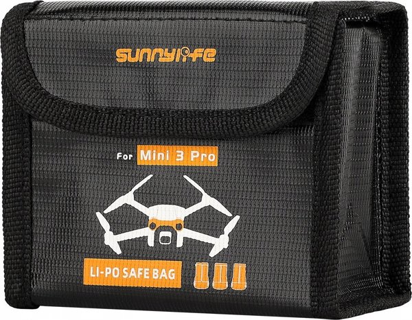 SunnyLife Πυρίμαχη Θήκη Μπαταριών για DJI Mini 3 Pro (3 Θέσεις) - Μοντέλο MM3-DC3846