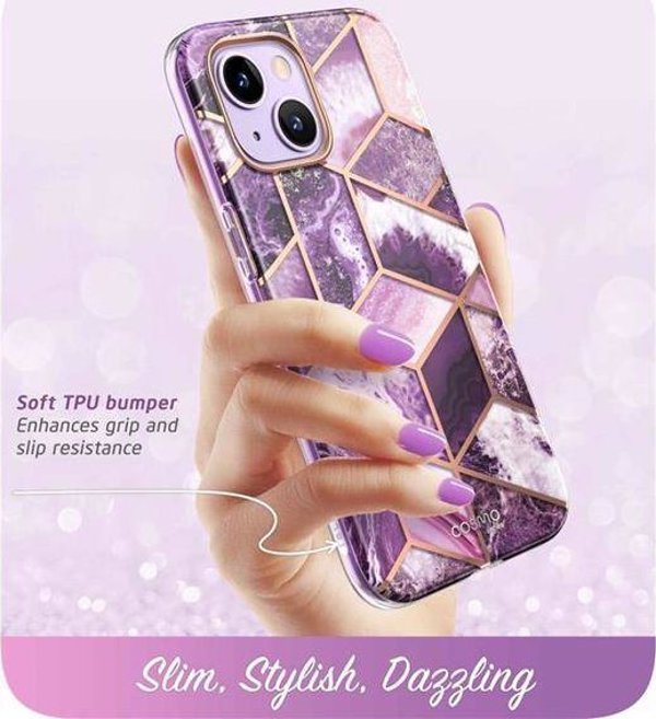 Supcase SUPCASE COSMO IPHONE 14 PLUS MARBLE PURPLE