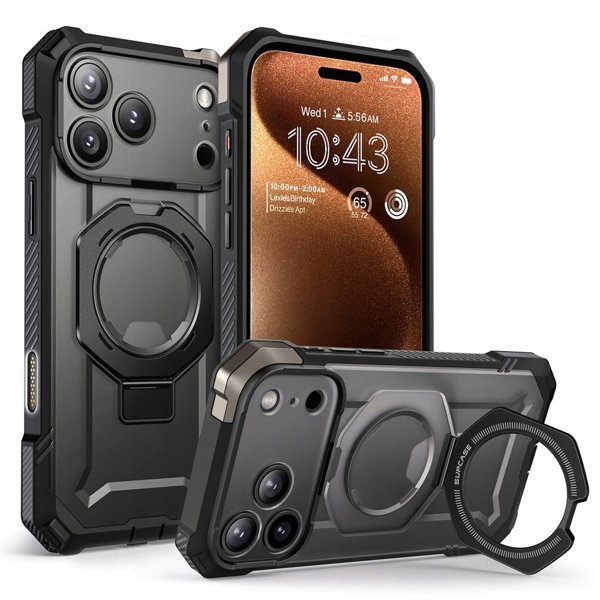 SUPCASE UB GRIP MAG MAGSAFE IPHONE 17 PRO BLACK