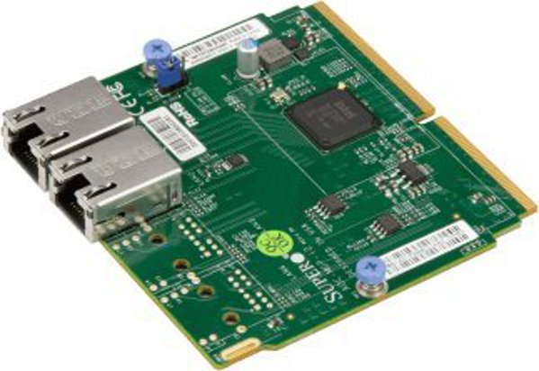 SuperMicro AOC-MGP-I2M Κάρτα Δικτύου SIOM 2x RJ45 GbE, Ενσύρματη Σύνδεση 1000 Mbit/s