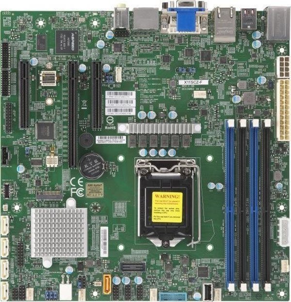 SuperMicro Supermicro Mainboard X11SCZ-F-B Intel C246 Bulk