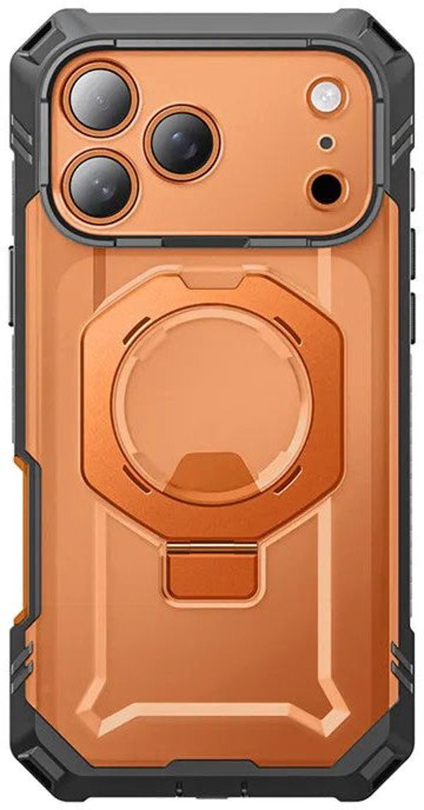 SUPCASE UB GRIP PRO MAG MAGSAFE IPHONE 17 PRO CLEAR/CORAL
