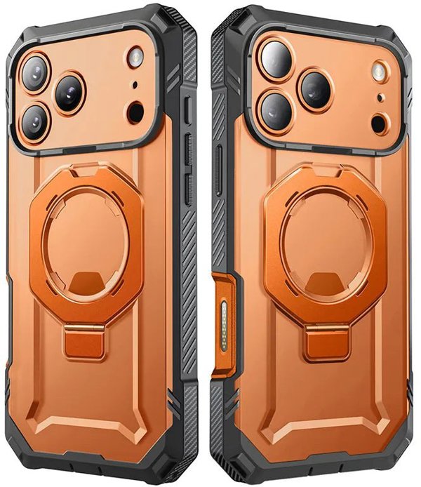 SUPCASE UB GRIP PRO MAG MAGSAFE IPHONE 17 PRO CLEAR/CORAL
