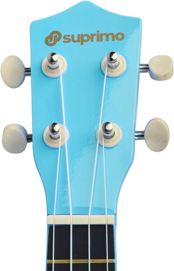 Luna Guitars Suprimo UK21 LB Σοπράνο Γιουκαλίλι 21 ιντσών, Μπλε