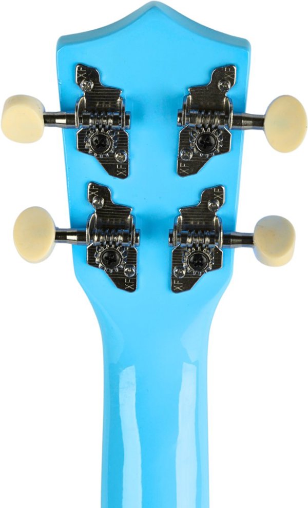 Luna Guitars Suprimo UK21 LB Σοπράνο Γιουκαλίλι 21 ιντσών, Μπλε