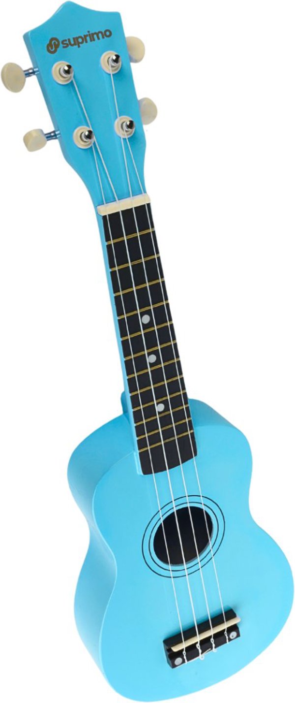 Luna Guitars Suprimo UK21 LB Σοπράνο Γιουκαλίλι 21 ιντσών, Μπλε