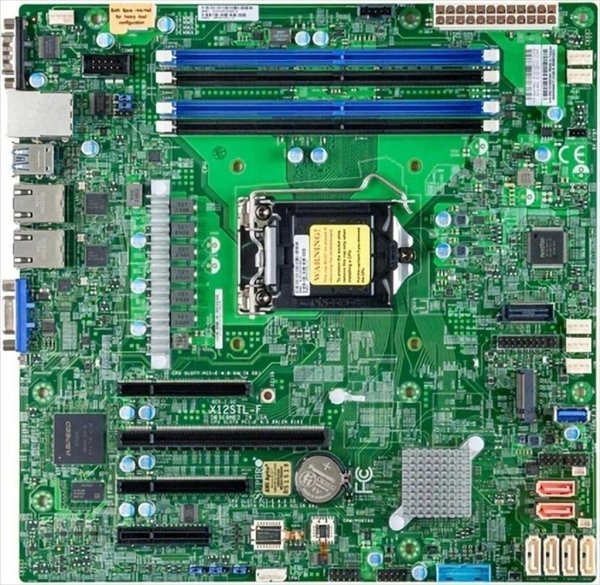 SuperMicro Μητρική Πλακέτα Server Supermicro MBD-X12STL-F-O BOX