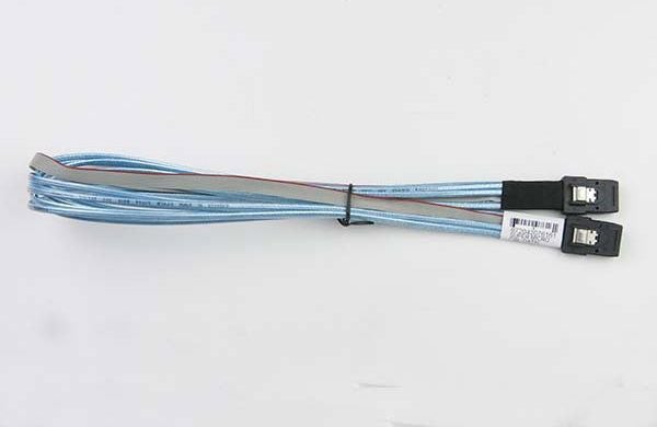 SuperMicro SFF 8087 - SFF 8087, 0.55m, Μπλε (CBL-0421L)