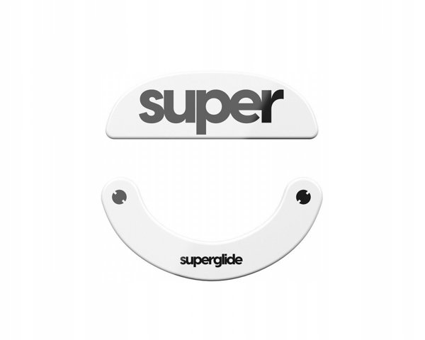 Superglide 2 (Type-C) Γυάλινες Ολισθητήρες Pulsar X2 &amp| X2H &amp| X2A Λευκά (Λευκοί) Ανταλλακτικά Πόδια Ποντικιού