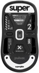 Superglide 2 (Type-C) Γυάλινες Ολισθητήρες Pulsar X2 &amp| X2H &amp| X2A Λευκά (Λευκοί) Ανταλλακτικά Πόδια Ποντικιού