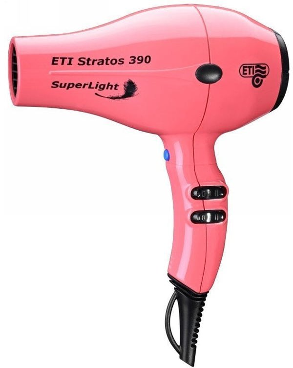 Επαγγελματικό πιστολάκι μαλλιών (ροζ) ETIStratos390SuperLightP