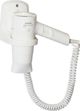 Starmix HFTW 12 Πιστολάκι Μαλλιών Τοίχου, 1200W, Λευκό, με Αντικλεπτική Προστασία & Φωτιζόμενη Βάση