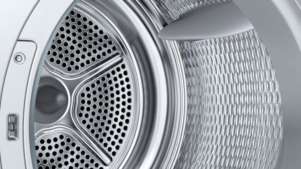 Στεγνωτήριο ρούχων Siemens Siemens WQ46B2C40 iQ700 (λευκό/μαύρο, 60 cm, Home Connect)