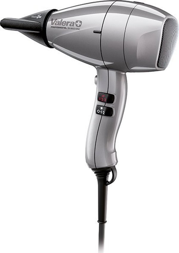 Valera Swiss Nano 9600 RC Σεσουάρ Μαλλιών, 2100W, Επαγγελματικό Μοτέρ AC, Γκρι, 3m Καλώδιο