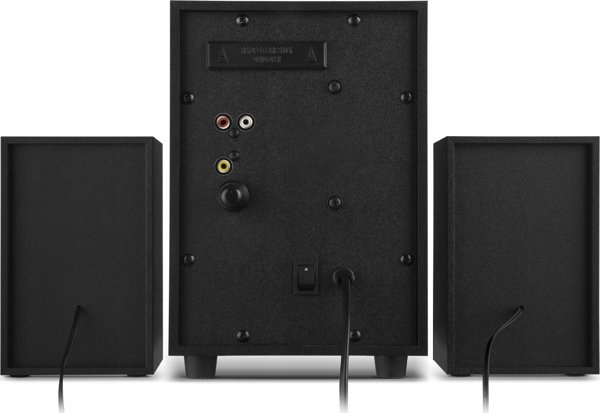SVEN MS-312 μαύρο Bluetooth FM USB Display RC μονάδα ισχύος εξόδου 20W+2x10W (RMS)