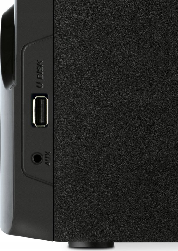 SVEN MS-312 μαύρο Bluetooth FM USB Display RC μονάδα ισχύος εξόδου 20W+2x10W (RMS)