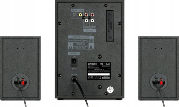 SVEN σύστημα ηχείων MS-1821 με bluetooth