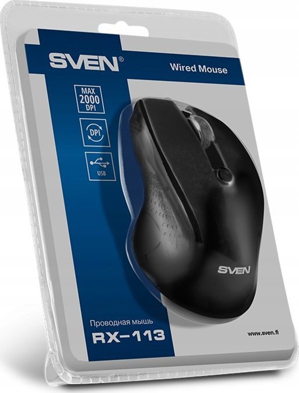 SVEN RX-113 USB μαύρο ποντίκι
