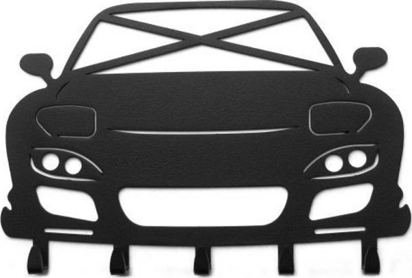 Swagier Κρεμάστρα Κλειδιών Mazda RX-7 RX7 - Μεταλλική Βάση Τοίχου Drift Design