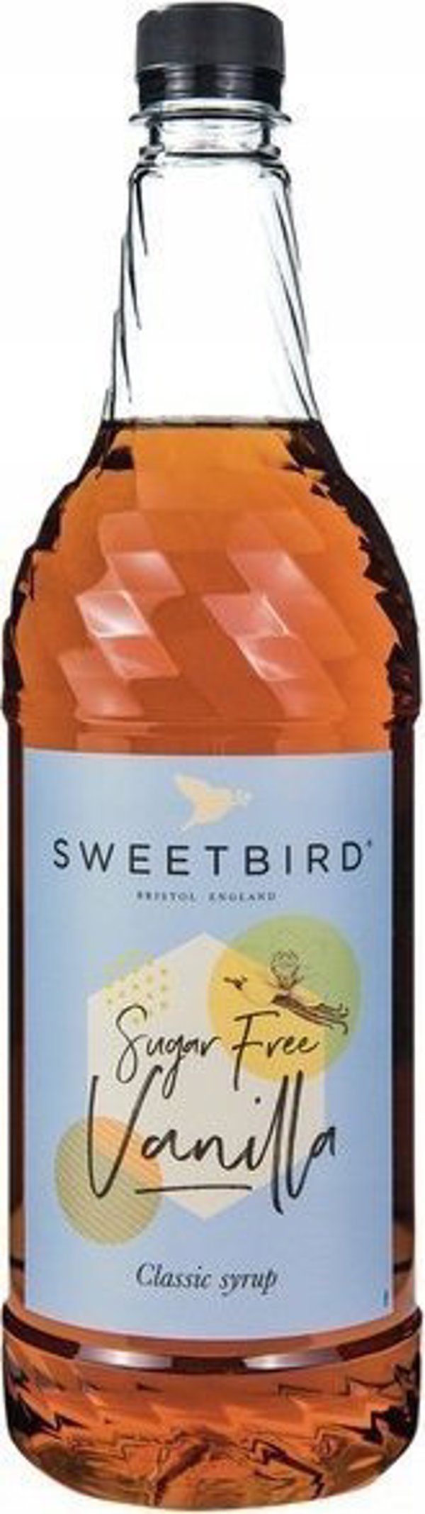 Σιρόπι καφέ Sweetbird Χωρίς Ζάχαρη Βανίλια, 1 λ
