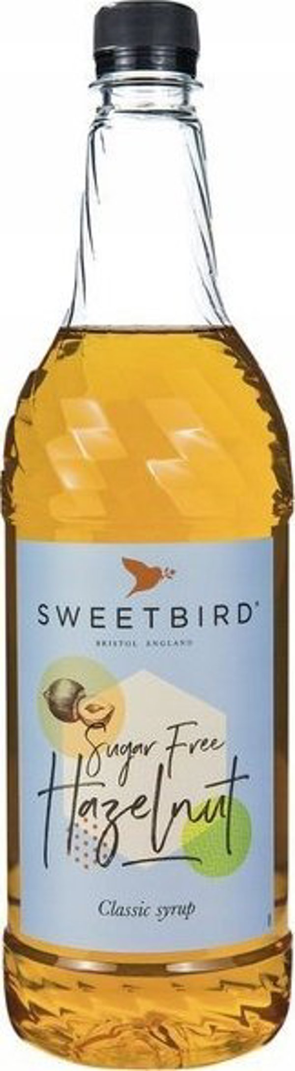Σιρόπι καφέ Sweetbird Χωρίς Ζάχαρη Φουντούκι, 1 λ