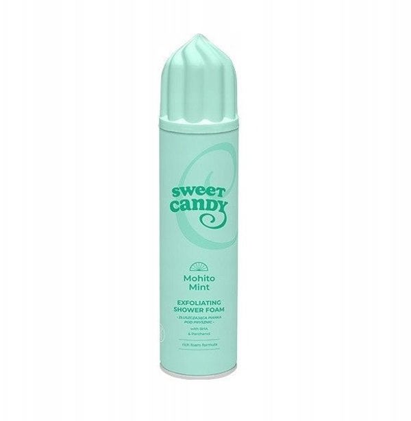 SWEET CANDY Αφρός Σώματος Απολεπιστικός Mohito Mint 250 ml
