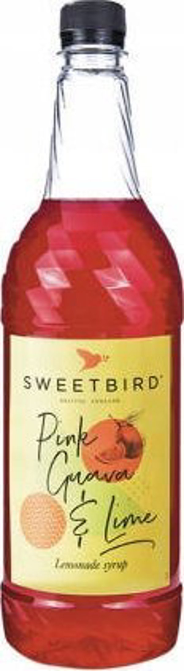 Σιρόπι λεμονάδας Sweetbird Pink Guava & Lime Lemonade, 1 l