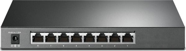 TP-Link TL-SG2008P Smart Managed Switch 8 Θυρών Gigabit PoE+ με 4 Θύρες PoE 62W