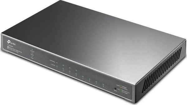 TP-Link TL-SG2008P Smart Managed Switch 8 Θυρών Gigabit PoE+ με 4 Θύρες PoE 62W