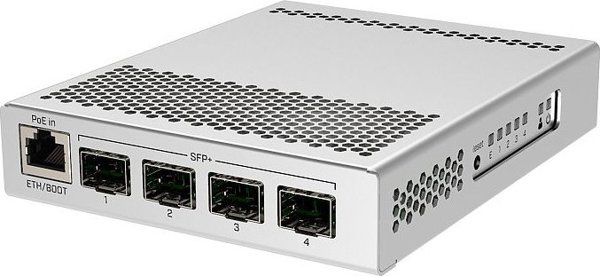 Διακόπτης MikroTik MikroTik CRS305-1G-4S+IN Διαχειριζόμενος διακόπτης δικτύου, 1x Ethernet Gigabit, 4x SFP+, PoE