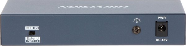 Hikvision DS-3E0106HP-E PoE Switch 6-Port, Unmanaged Fast Ethernet για Δίκτυα και Κάμερες Παρακολούθησης