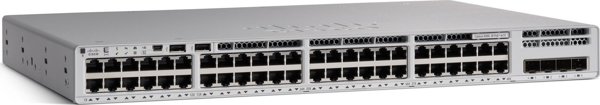 Cisco Switch C9200L-48PL-4G-E, Managed, 48 Θύρες Gigabit Ethernet, PoE, 104 Gbit/s